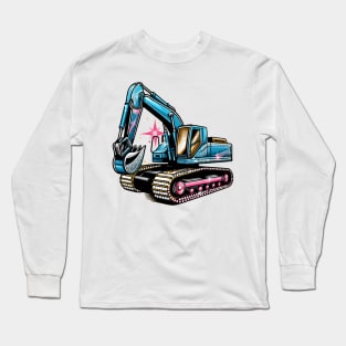 Excavator Long Sleeve T-Shirt